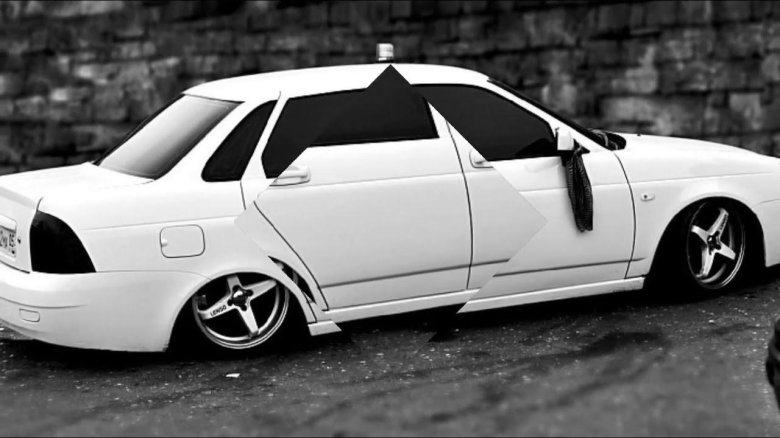 Лада Приора заниженная