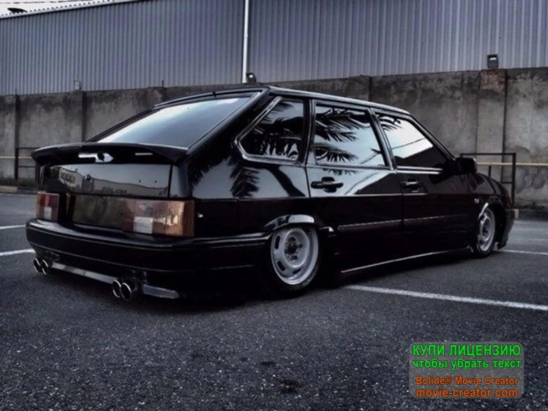 ВАЗ 2114 черная Bunker