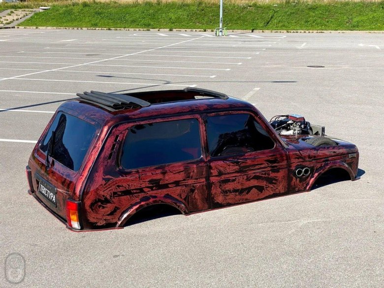 Заниженная Нива 2121