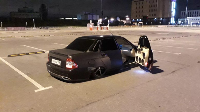 Lada Priora заниженная 102