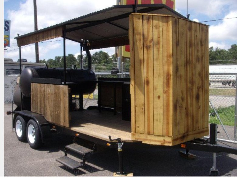 Гриль прицеп