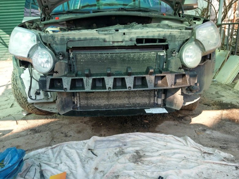 Гаситель удара бампера Kodiaq