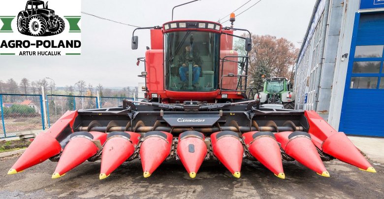 Жатка герингоф для уборки кукурузы