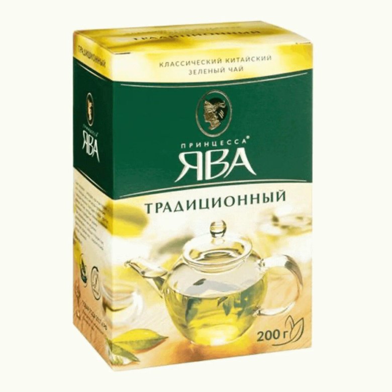 Чай зеленый принцесса Ява традиционный 200 гр