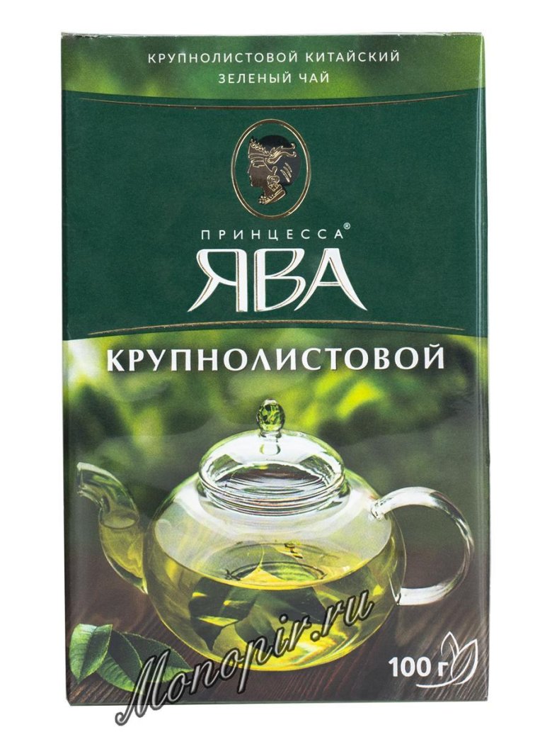 Чай зеленый принцесса Ява традиционный 100гр