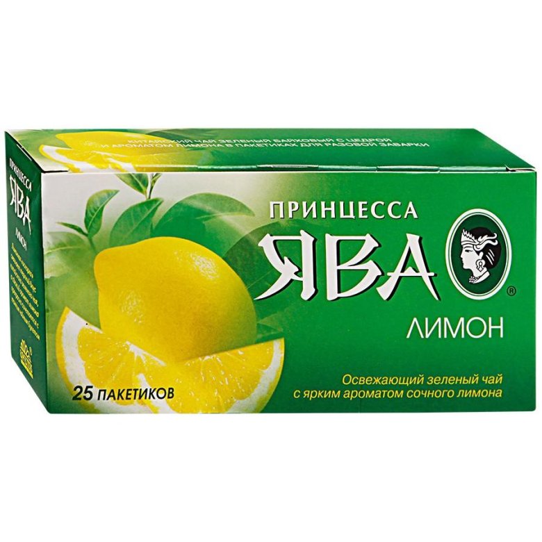 Чай принцесса Ява зеленый 25 пак