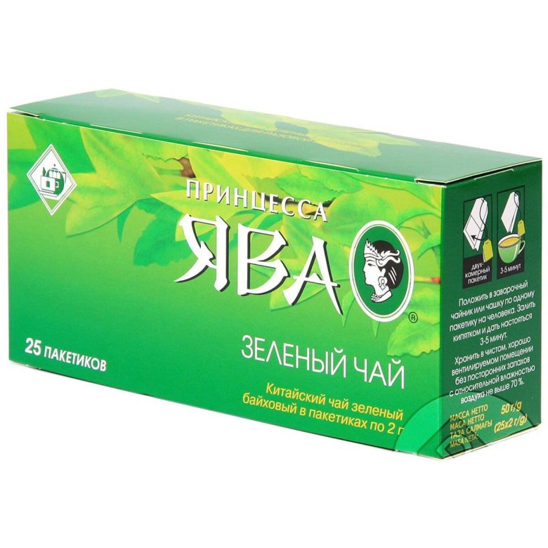 Чай Ява зеленый 25 пак