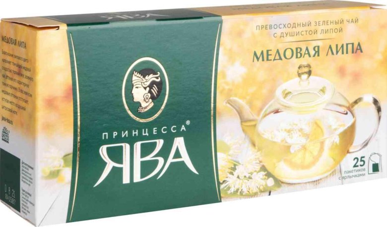 Чай зеленый принцесса ява медовая липа