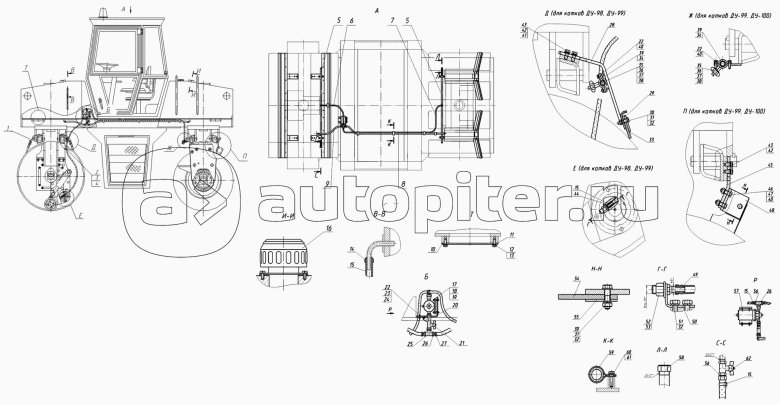 Каток Ду 99 габариты