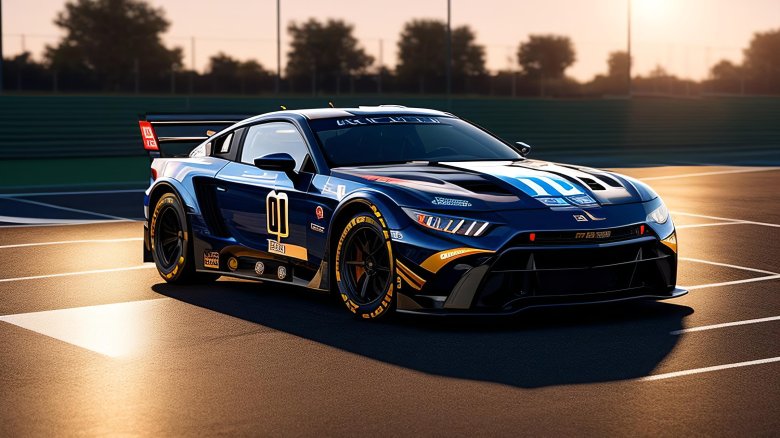 Ford mustang 2024 gt3