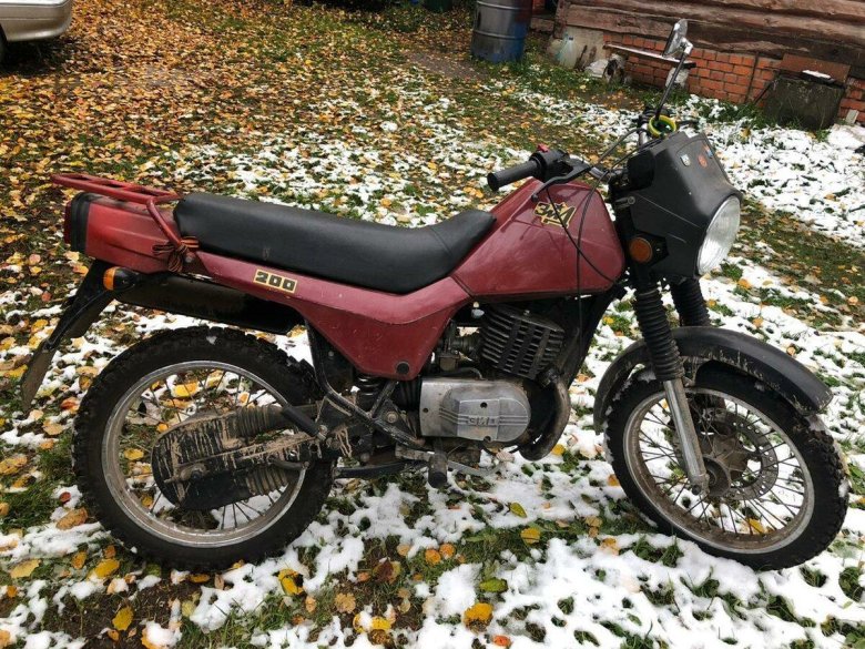 Мотоцикл ЗИД 200 курьер