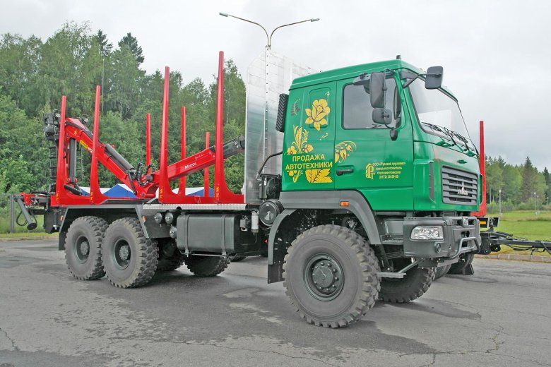 МАЗ 6317 лесовоз