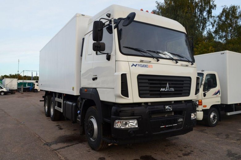 Изотермический фургон МАЗ 6312 с9