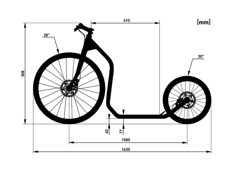 Электромотор самоката чертеж