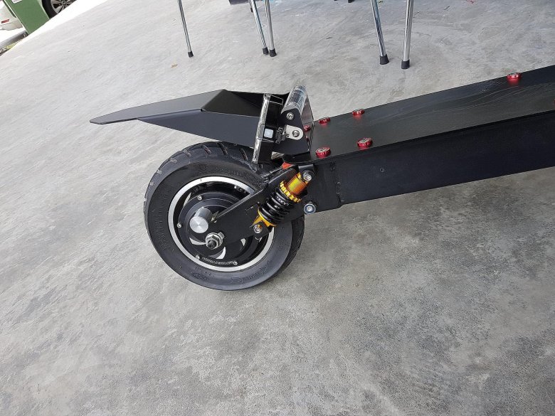 Электросамокат двухподвес