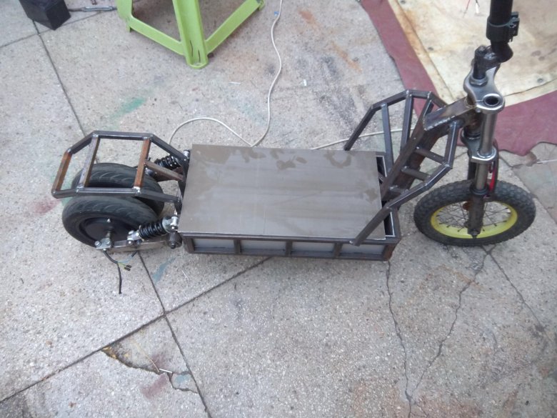 Самодельный электросамокат