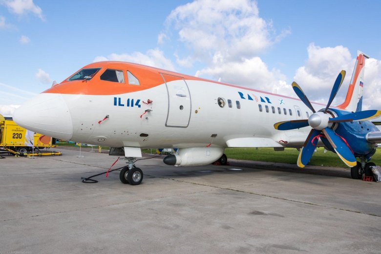 Ил 114 300 на Макс 2021