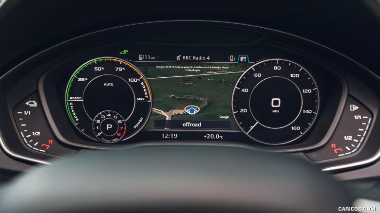 Audi q3 цифровая приборная панель