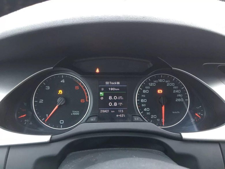 Audi q5 панель приборов