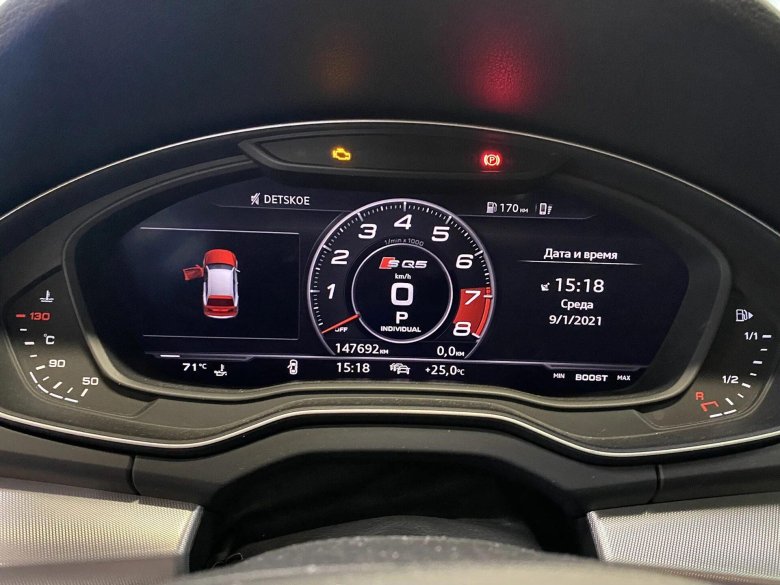 Приборная панель ауди