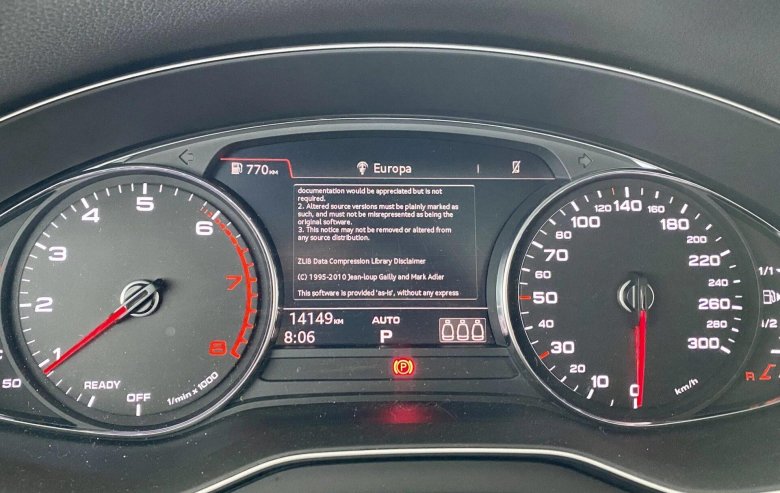 Панель Ауди q5