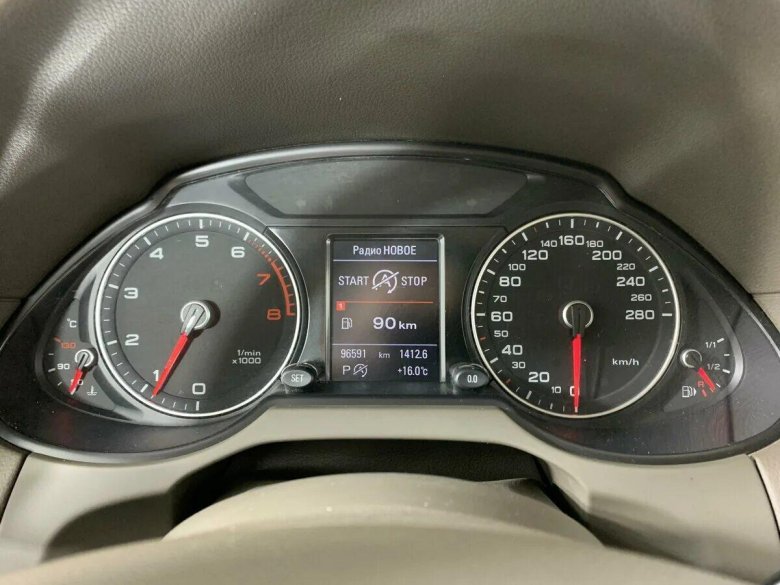 Приборная панель Audi q5 8r
