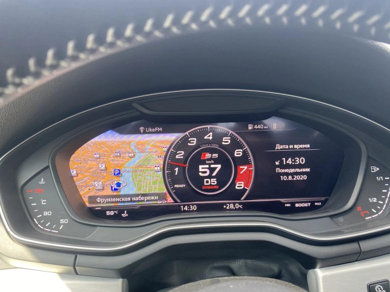 Мультимедийная приборка Ауди 2021 Спортбэк q5