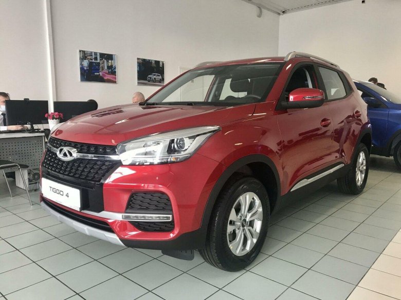 Chery Tiggo 4 красный