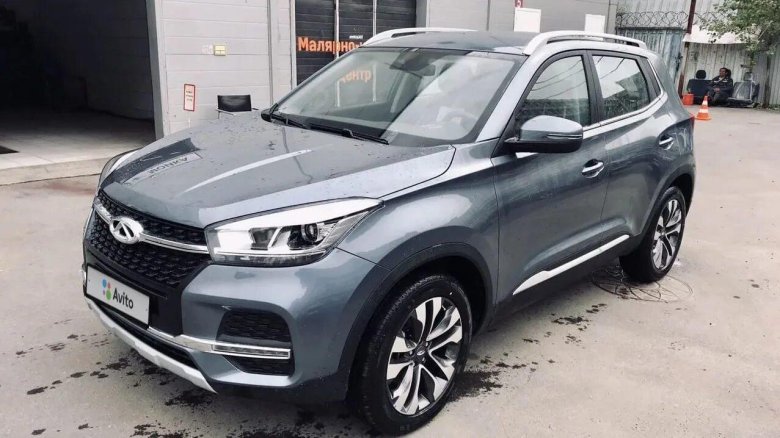 Chery Tiggo 4 серый