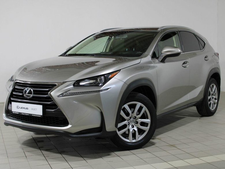Лексус НХ 200 серебристый