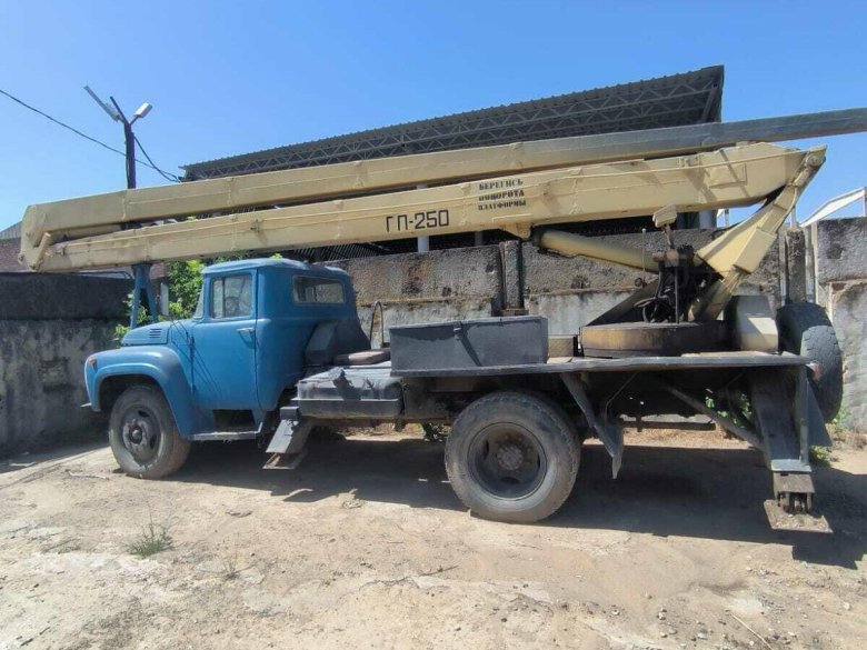 Зил 130 автовышка