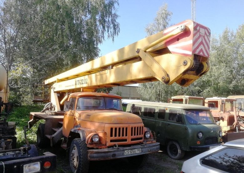 Автовышка ЗИЛ ап-17