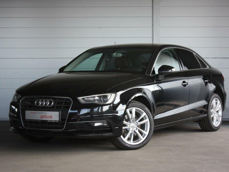 Audi a3 2014 седан черный