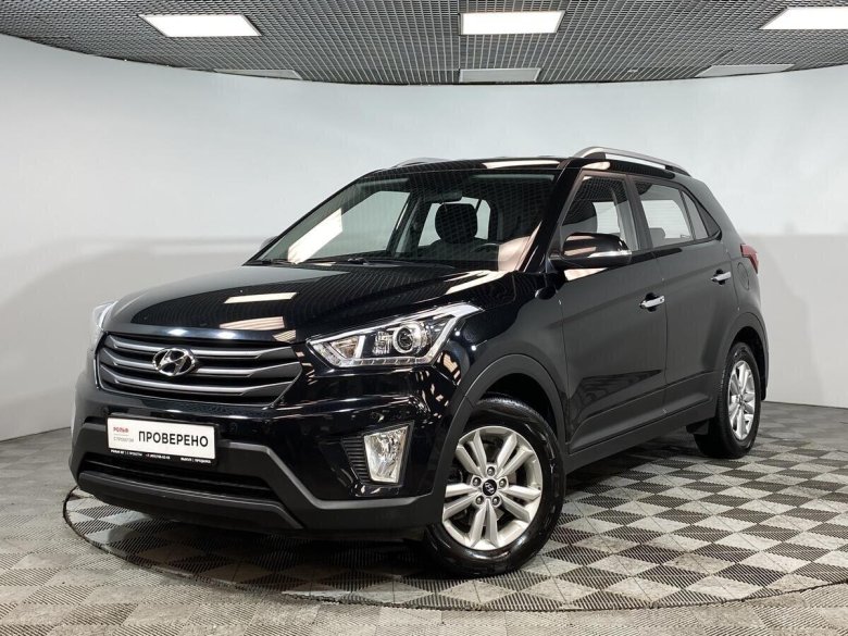 Hyundai Creta 2016 — 2020 i черный