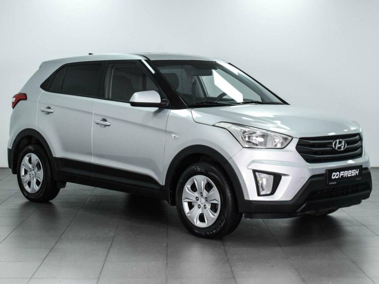 Хендай Крета 2017 серебристая