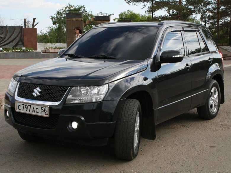 Сузуки Гранд Витара 2008 чёрная