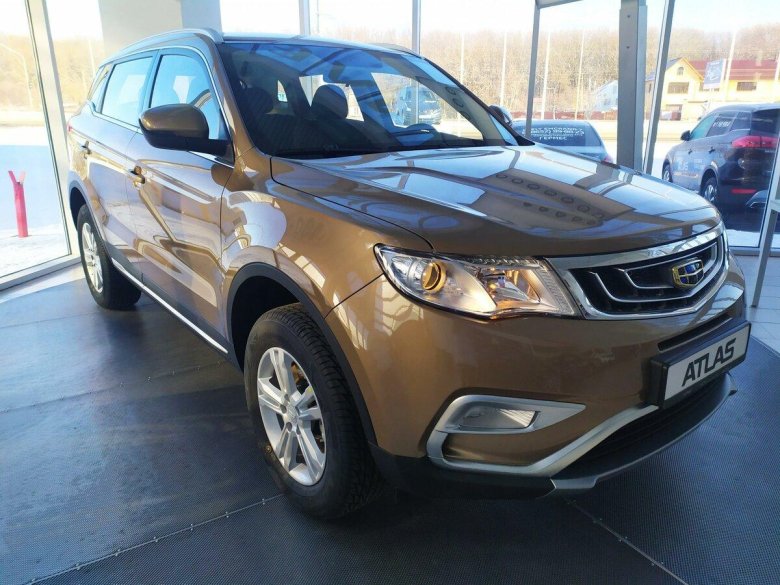 Автомобиль geely atlas
