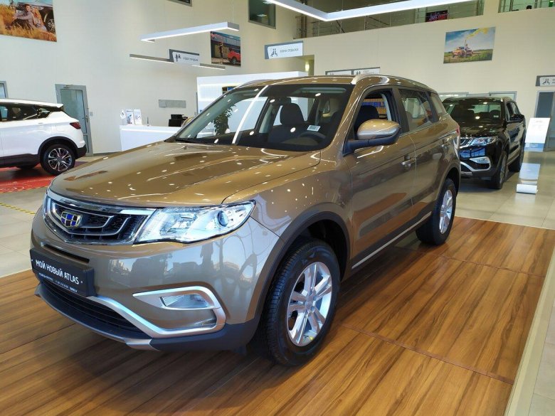 Новый geely atlas