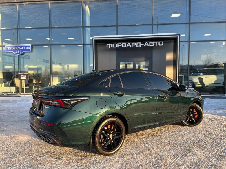 Omoda s5 gt зеленый