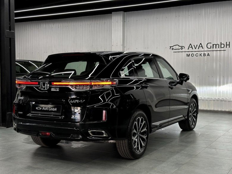 Черная хонда