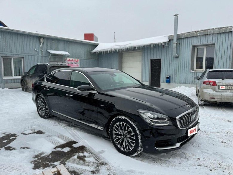 Kia k900 premium 3.3 8at черный металлик