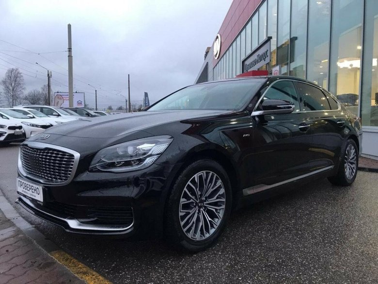 Киа к900 черная