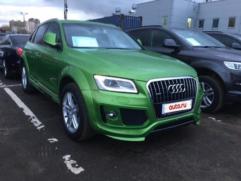 Audi q5 зеленый