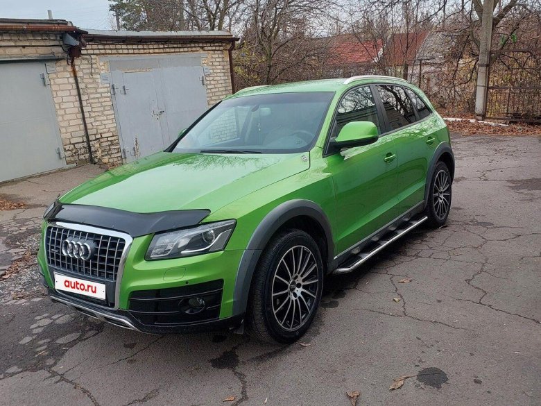 Audi q5 зеленый