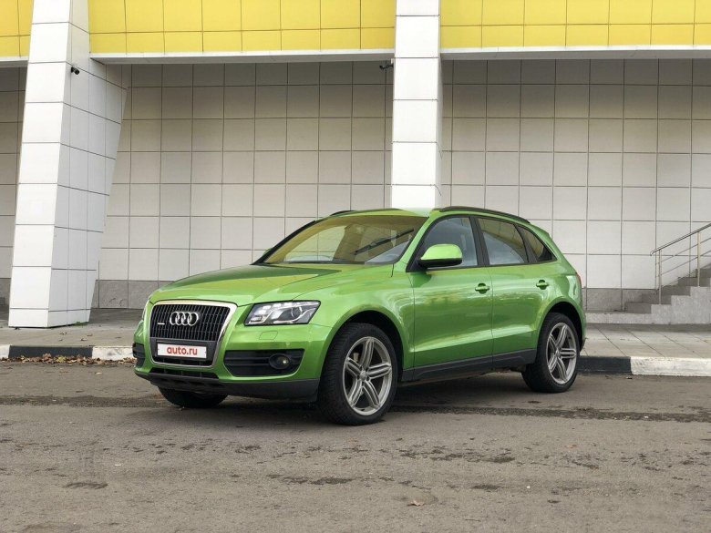 Audi q5 зеленый