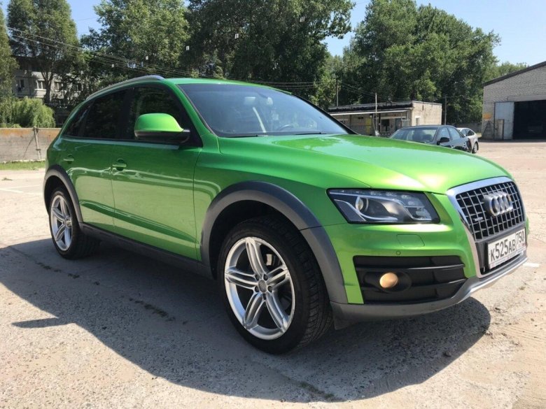Audi q5 зеленый