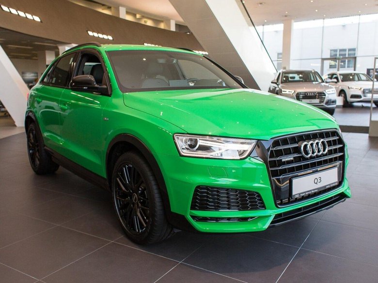 Ауди q3 зеленая