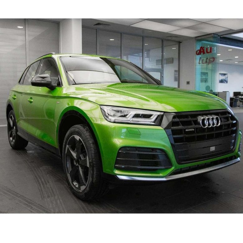 Ауди q3 зеленая