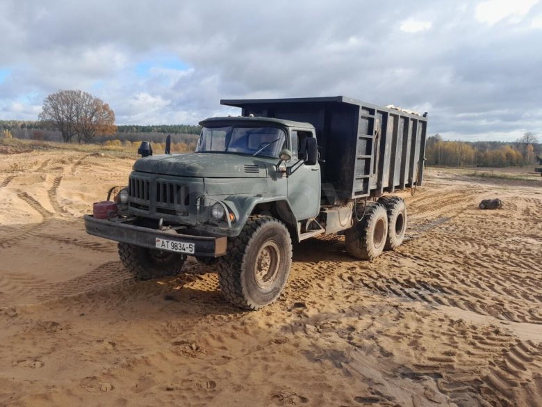 Урал 4320 с краном манипулятором