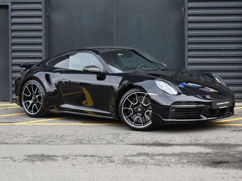Porsche 911 turbo черный